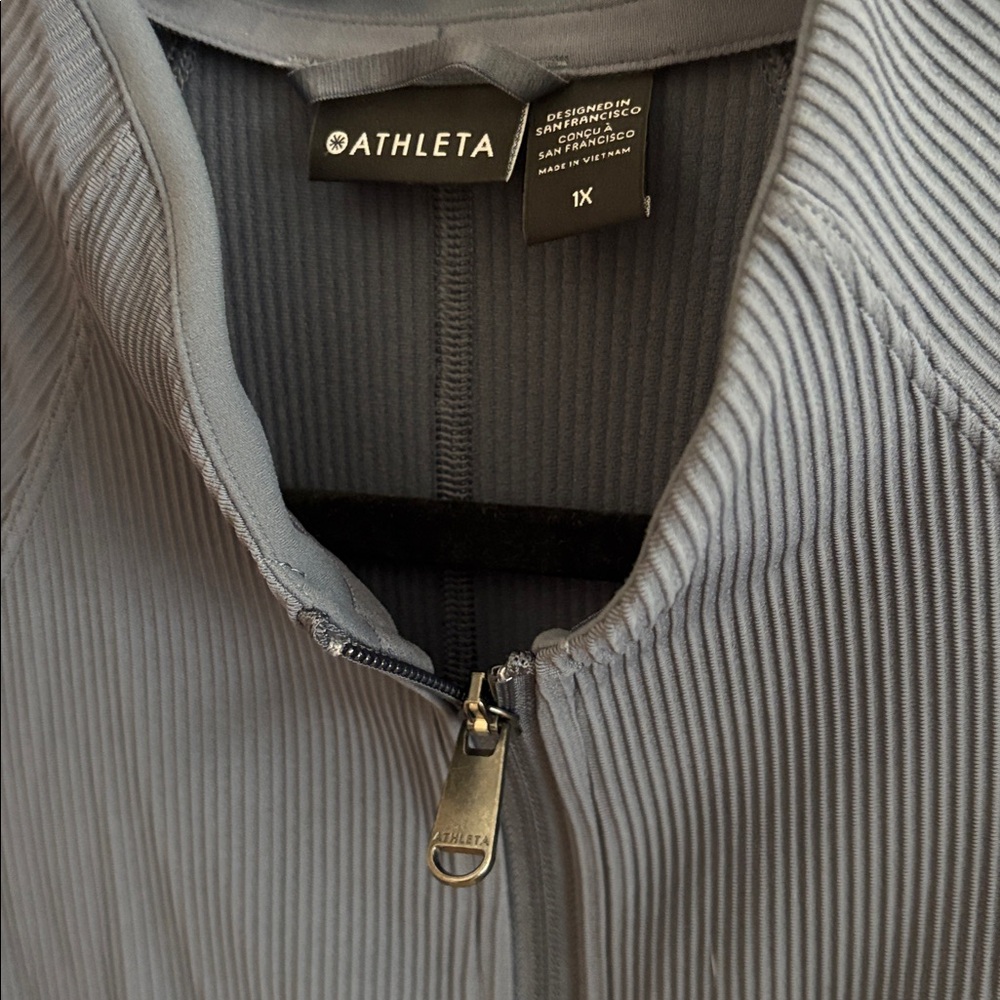 Athleta Salutation Rib Zip-Up Jacket - image 6